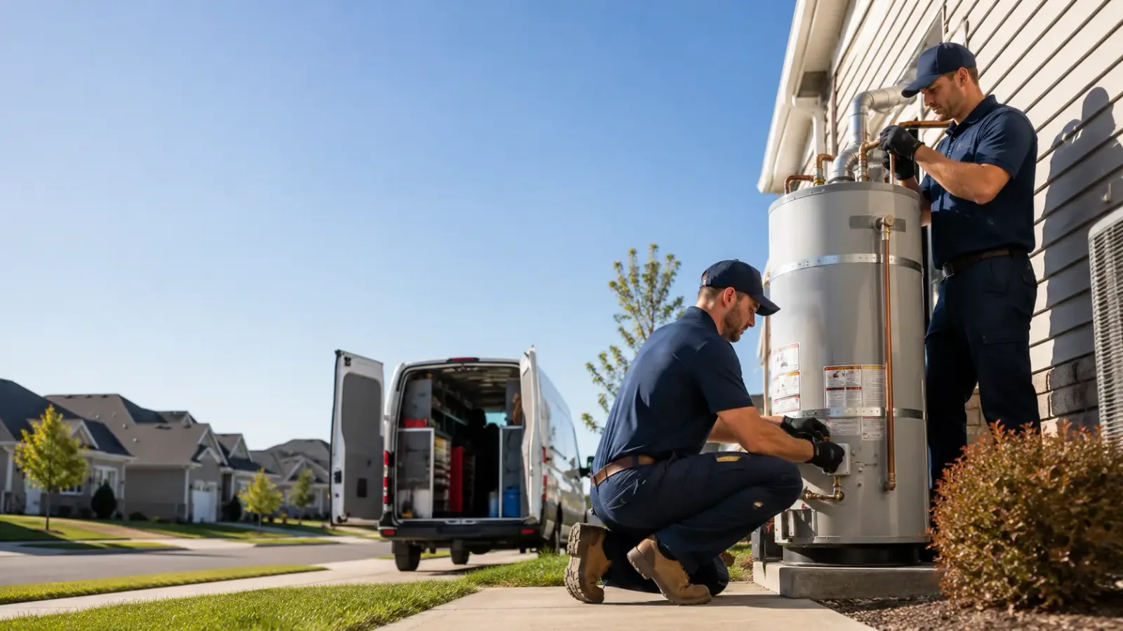 Water Heater Installation in Mumford, TX